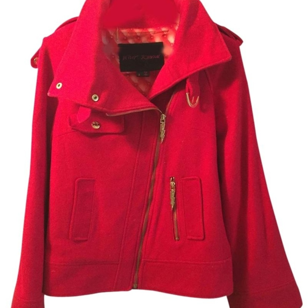 Red Wool Coat